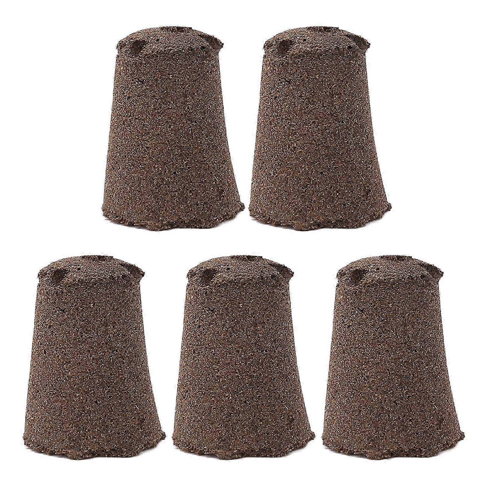 50 Pcs Peat Seedling Blocks for Hydroponics & Soilless Gardening HRD TN0314