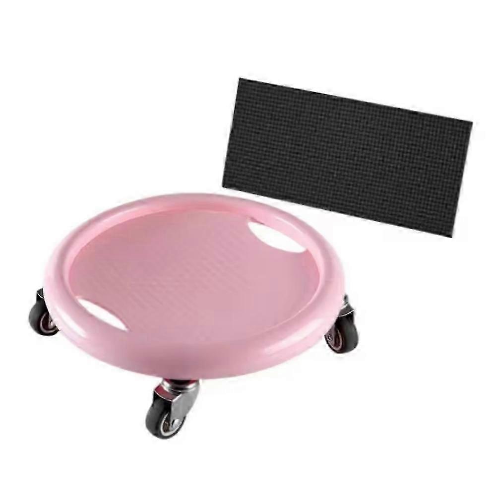 Ab Roller Wheel,Women's Multifunctional Abdominal Wheel Board with Mat