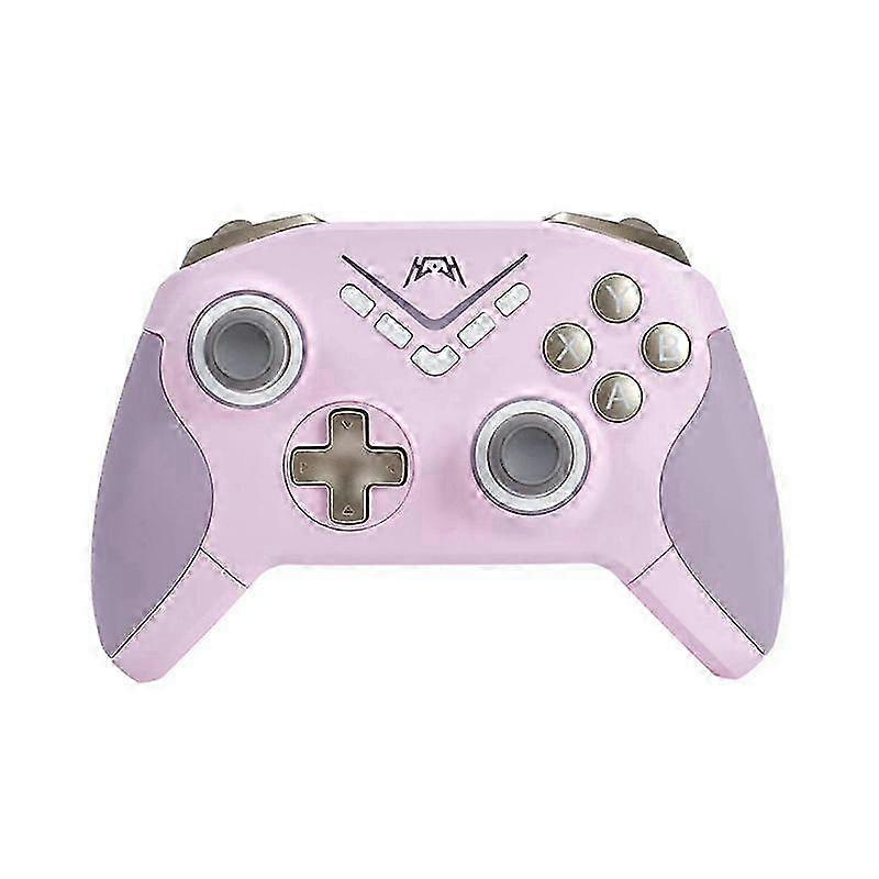 Gamepad Wireless Gaming Controller with Colorful RGB Light Hall Linear Trigger Bluetooth Controller for Switch,PC,F