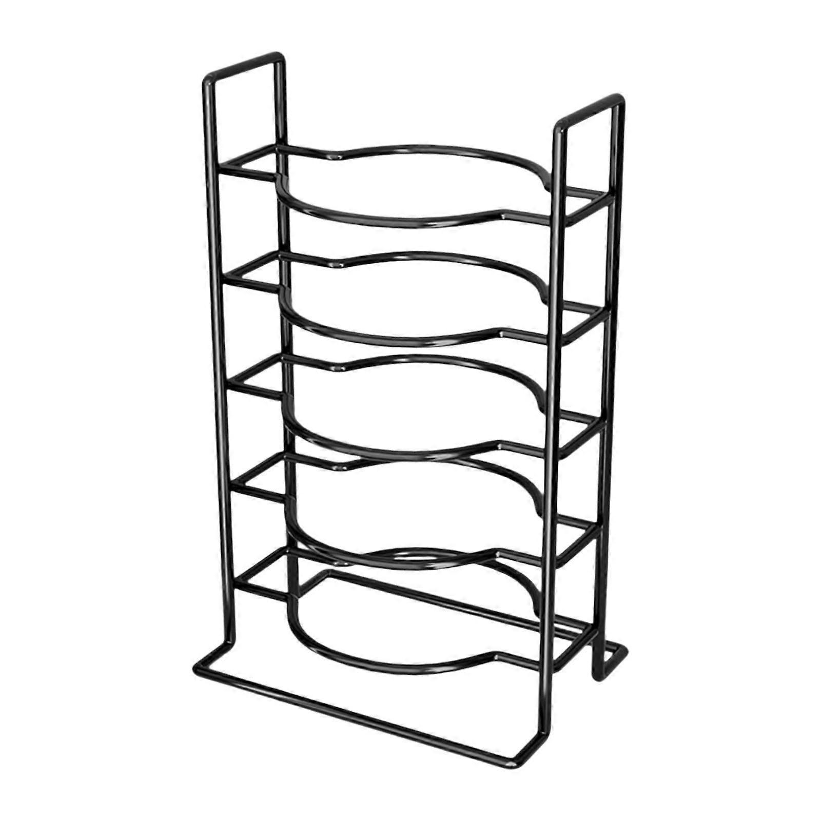Expandable Countertop Shelves Multifunctional 5 Layer Kitchen Counter Rack