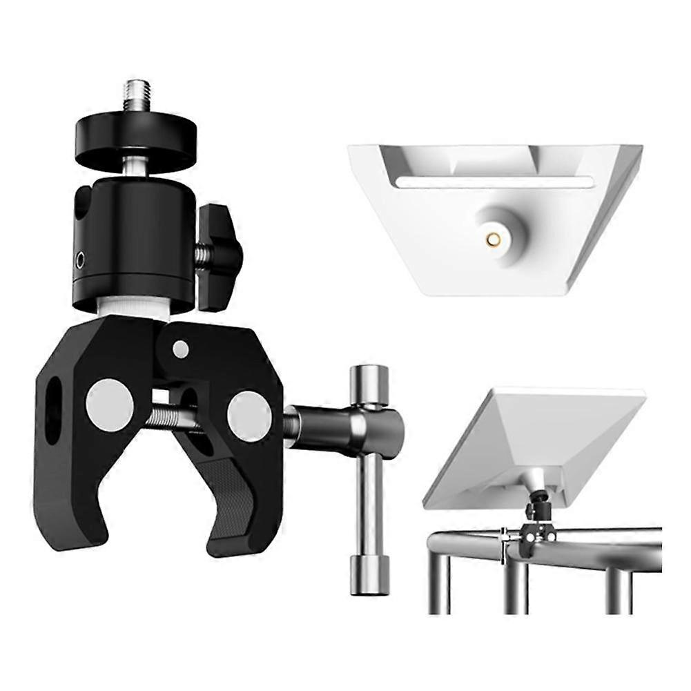 Black (A)$ Foreign trade hot selling signal receiver bracket mini clip suitable for Starlink 4th generation bracket metal spot