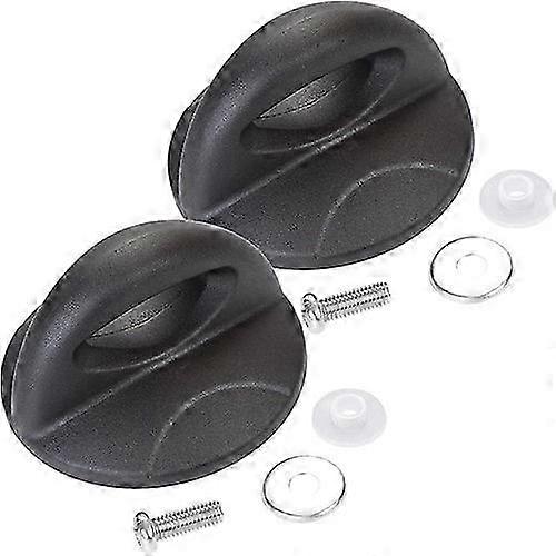 2pcs Universal Replacement Knob for Glass Pot Lids with Screws