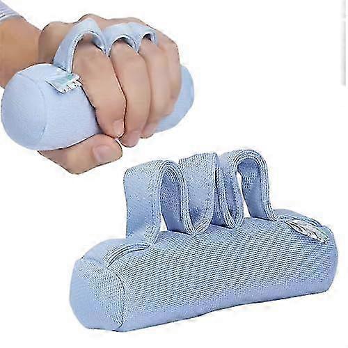 Stroke Finger Contracture Cushion - Soft Support to Prevent Sores & Improve Circulation (Blue)