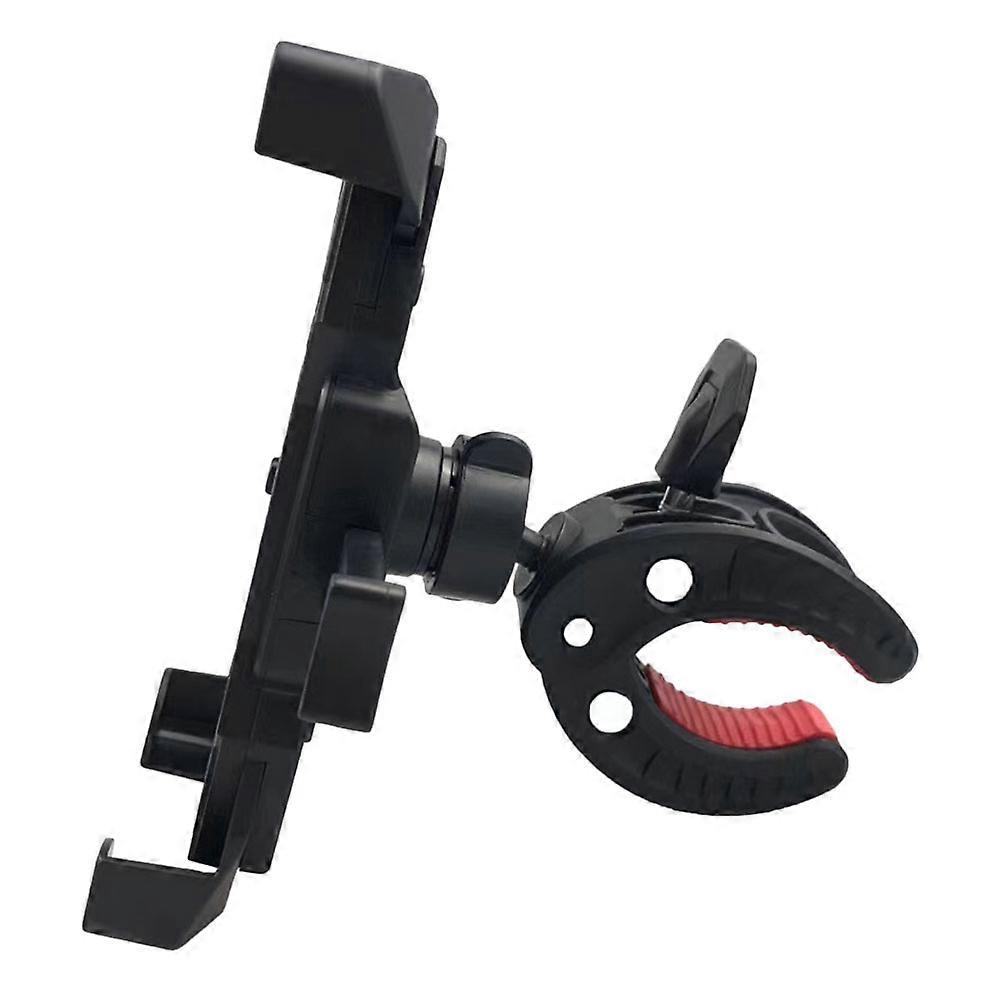Vibration Resistant Bike Phone Mount with Stable Handlebar Clamp Support for Smartphones Easy Installation