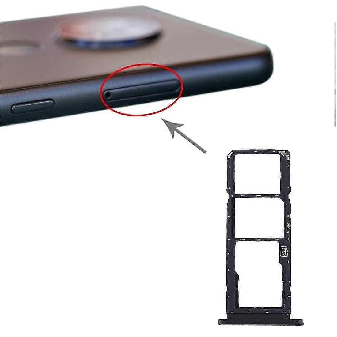 Replacement SIM & Micro SD Card Tray Compatible for Nokia 7.2/6.2 Models-Durable Accessory Set