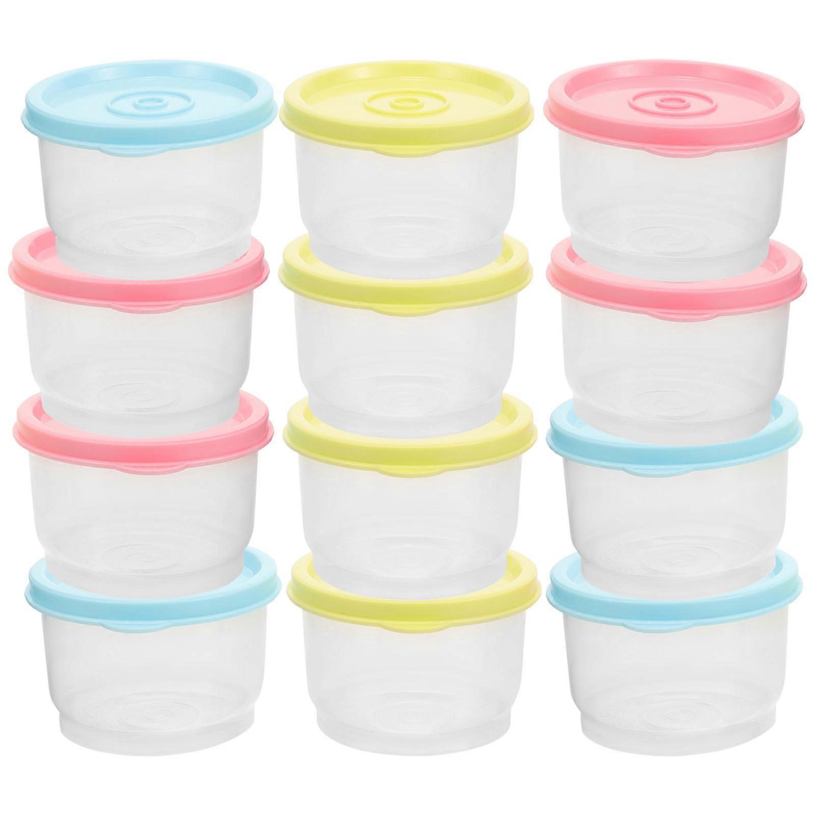 Kid-Friendly Mini Storage Boxes, Safe for Microwave and Freezer Usage