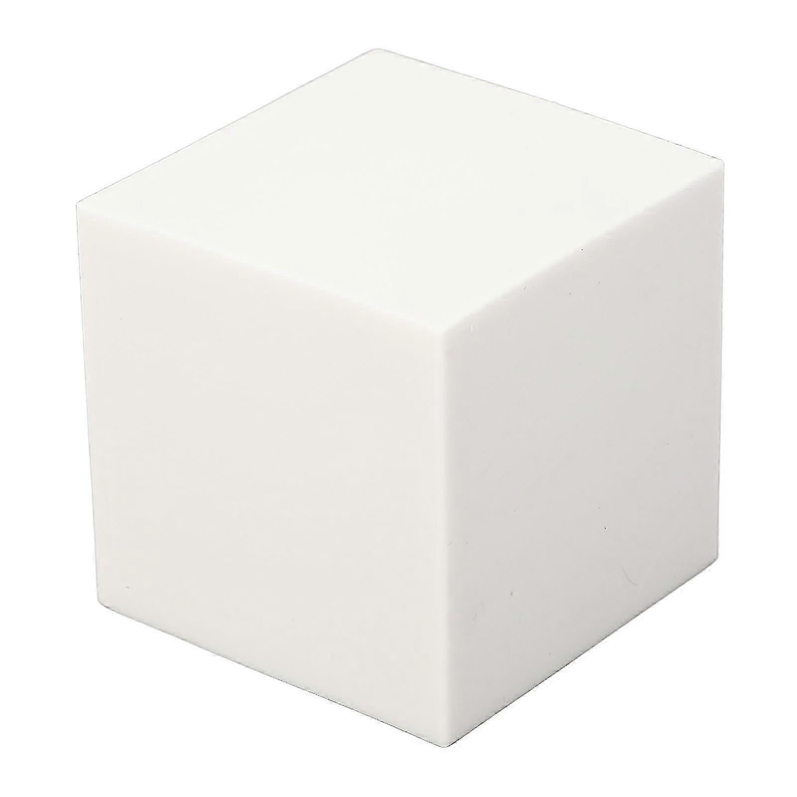 2025 Rubber Carving Block for Stamp Soft Crafts Hand Making Tool 3D Cube White 5x5x5CM
