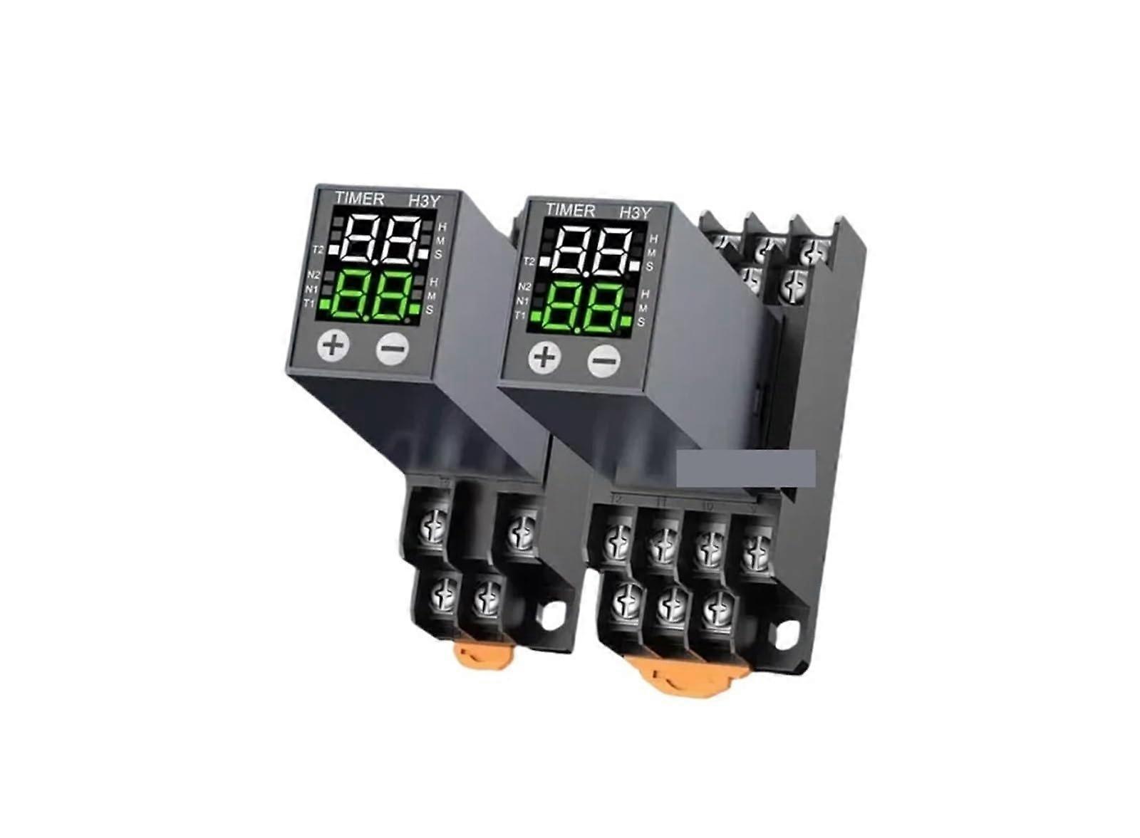 H3Y4 DC24V time relay, digital display, cycle control, delay2 pcs
