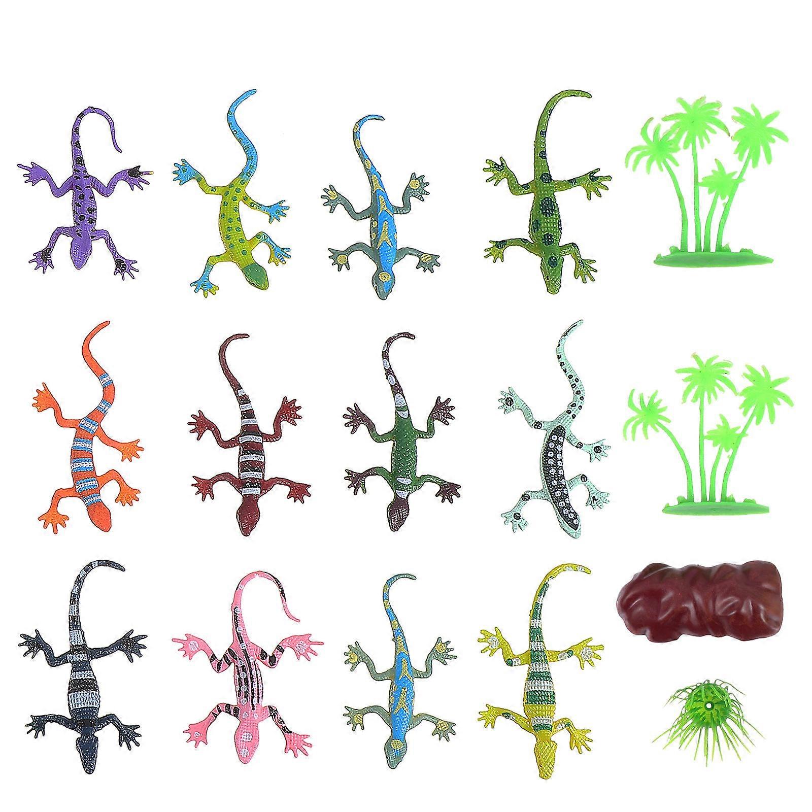 Lizard Toy For Kid Family Time Realistic Lizard Toy present Children Parent-child Interaction 2 Sets