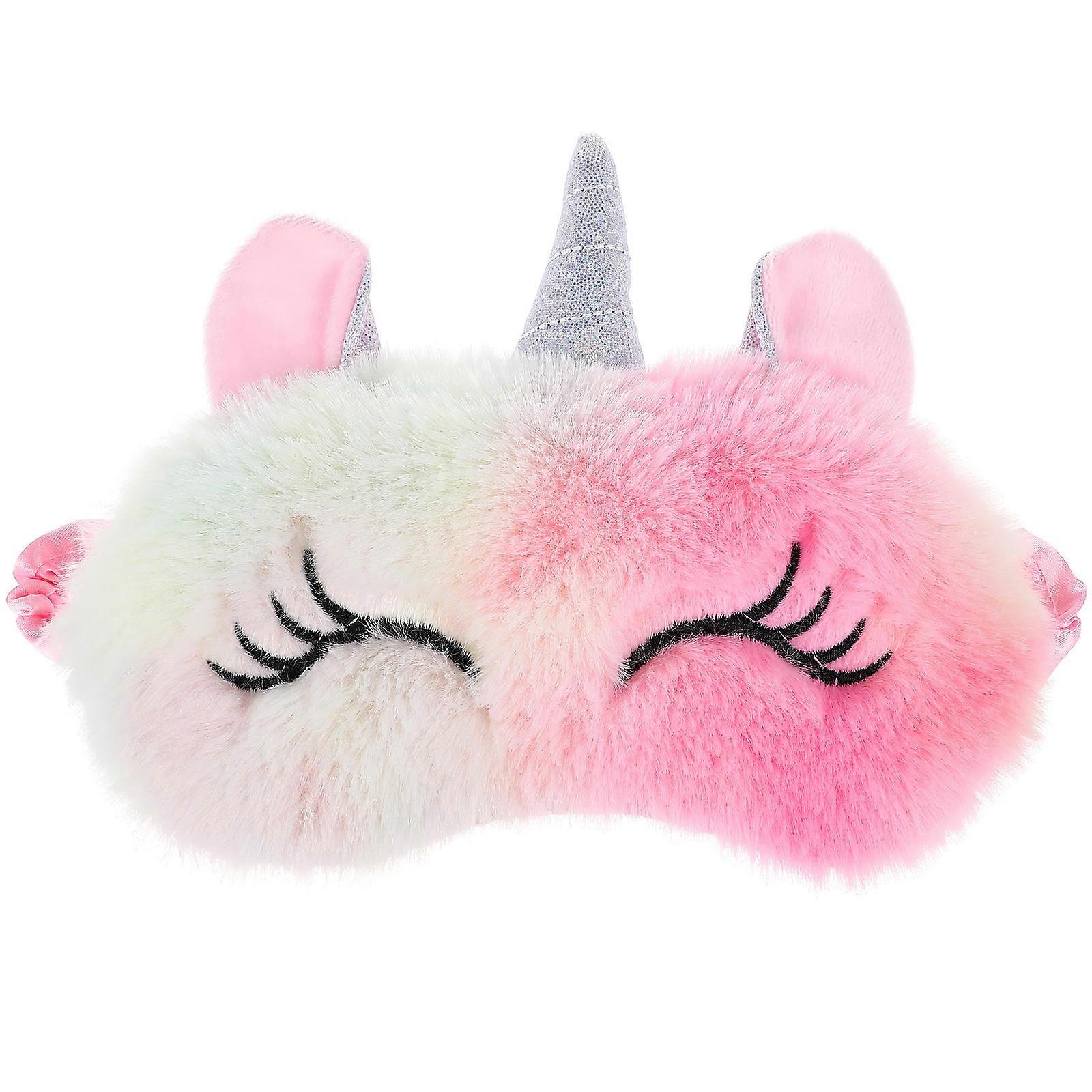 Sleeping Eye Mask Frcolor Unicorn Sleeping Eye Cover Mask for Kids Home Use Light Blocking 1Pcs
