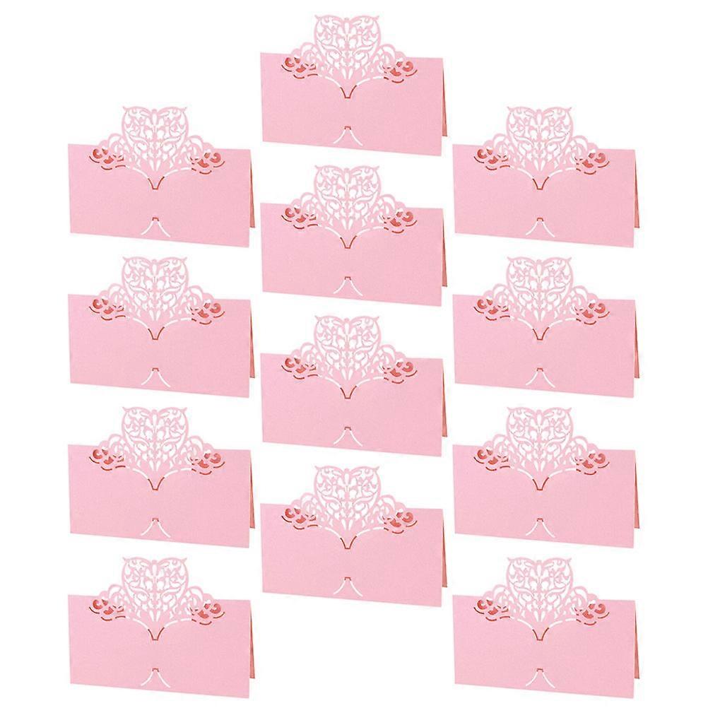 Wedding Decor Table Cards Information Display 10x10x0.1cm 25Pack
