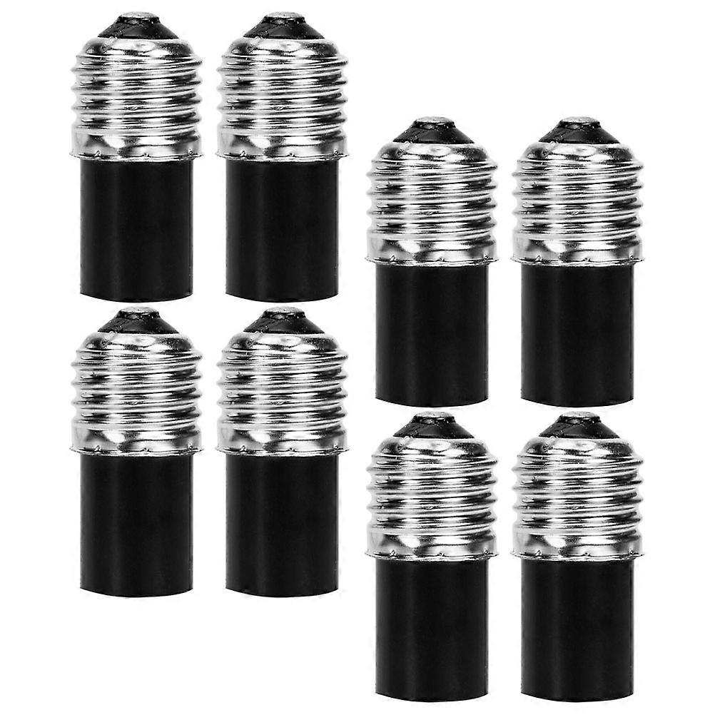Lamp Socket Adapter Candelabra Base Socket Converters For Workshops Voltage Handling 8Pcs