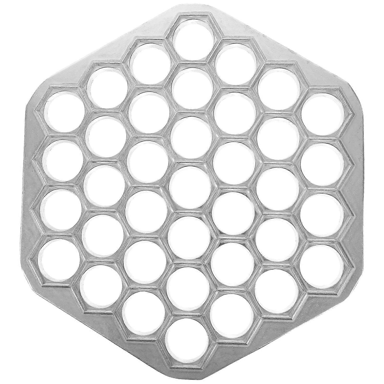 Russian Dumpling Maker Kitchen Gadget Homemade Dumplings Silver 25X25X2CM 1Pack