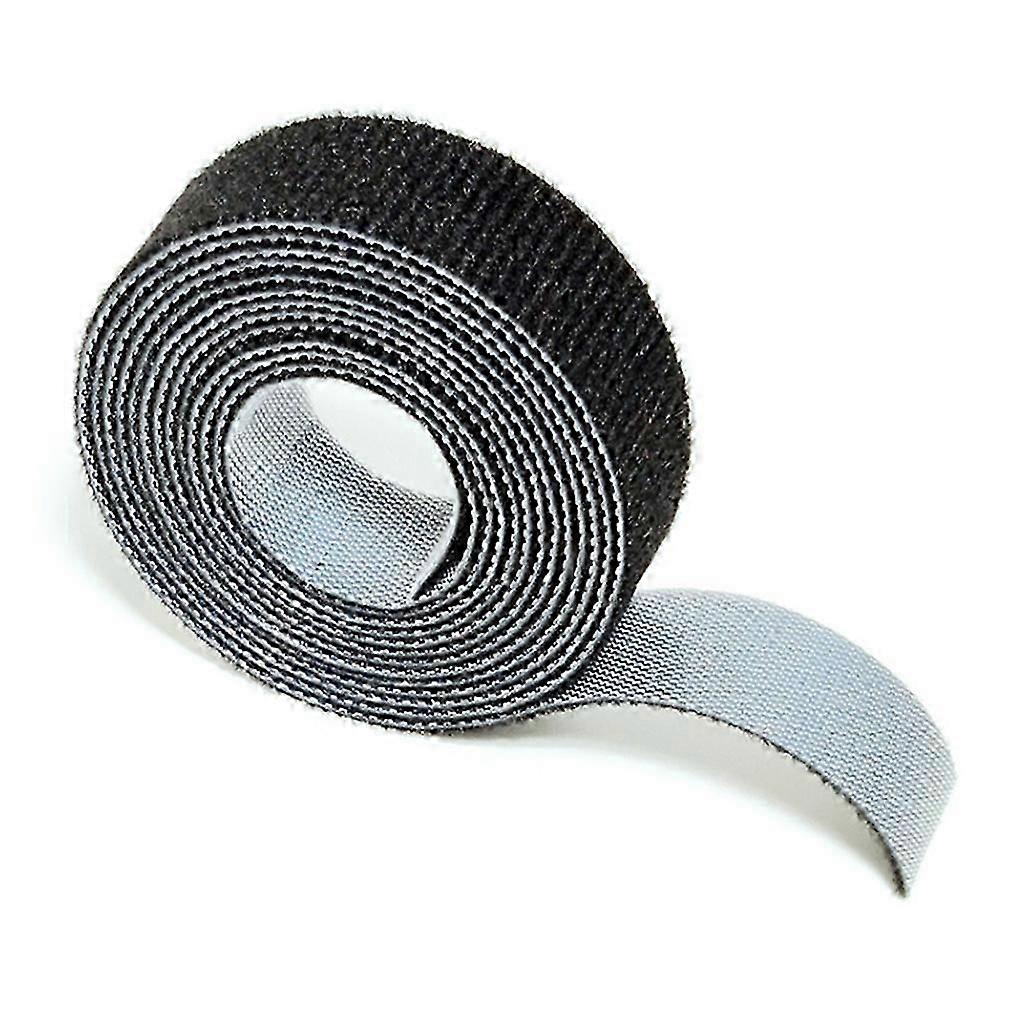 Household Storage Cord for Case Holder Desk Tidy Organizer Cable Clips 1Meter Sticky Hook Tape for Headphone Wire blue