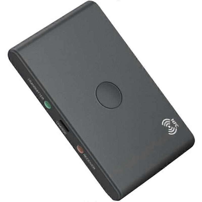 Bluetooth BT 5.0 Audio 3.5MM Transmitter Receiver Adapter 2 in 1 Support NFC Hands Headphone Receiver