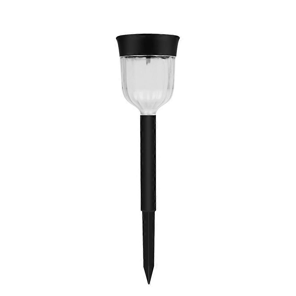 Solar Powered Led Lights Solar Ip65 Waterproof Light Square Lamp For Pathway Lighting Black 33.5 X 8 X 8 Cm 1Pcs