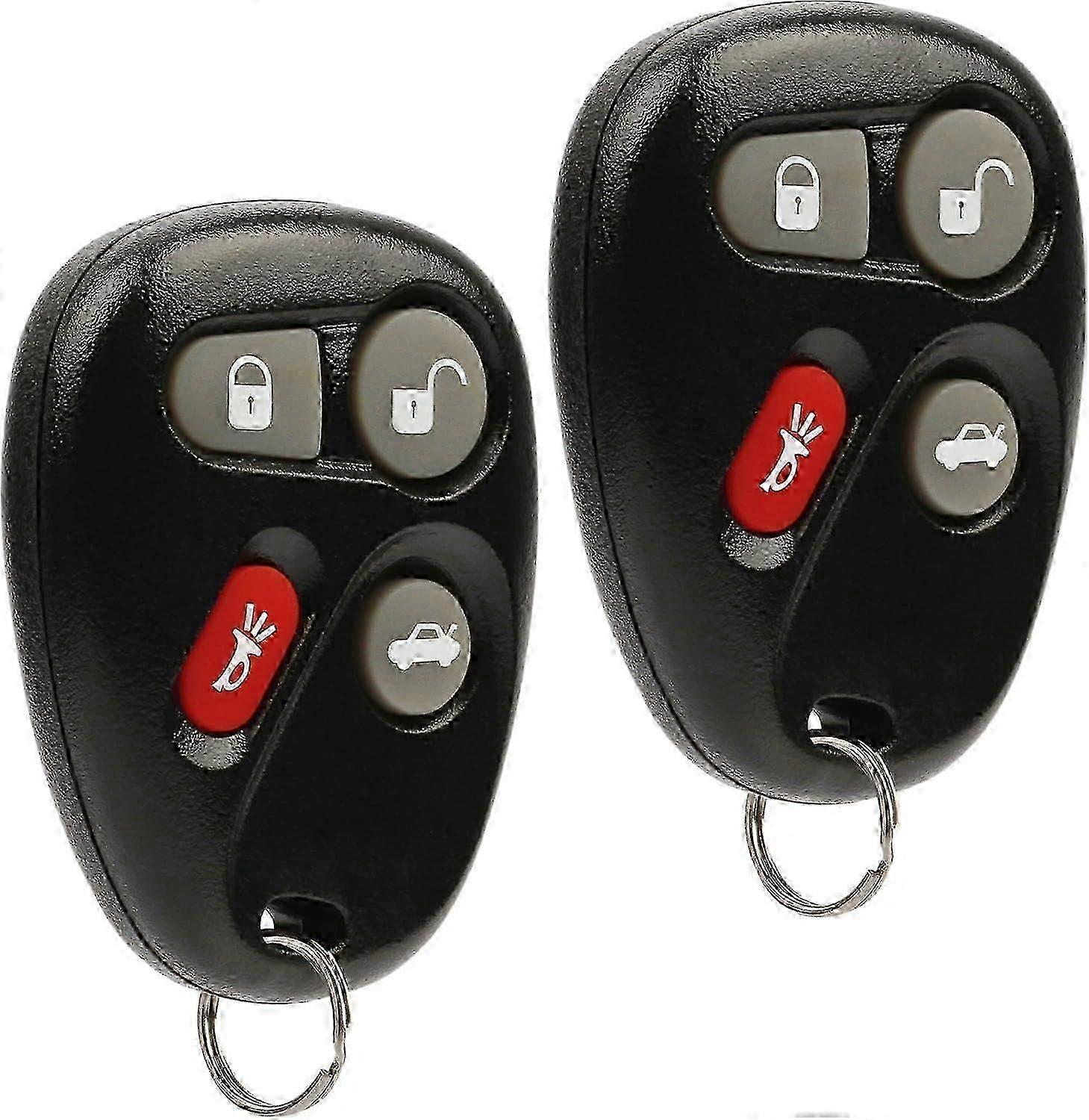 Bil nyckelbricka Keyless Entry Remote passar Chevy Corvette