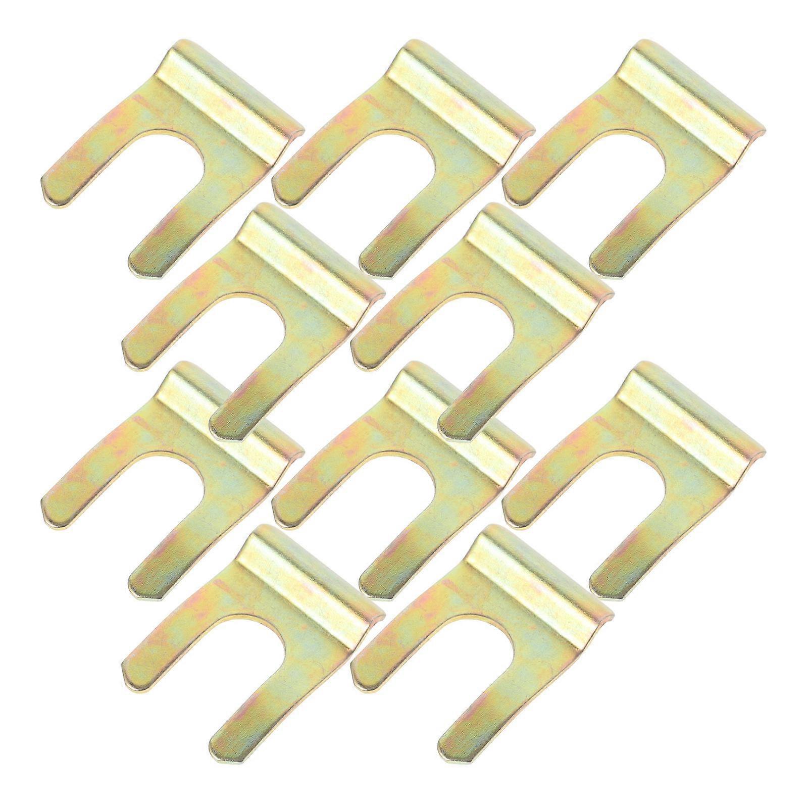 Brake Line Clips Replacement Brake Line Clips U Shaped Secure Fit For Automotive Repair 10Pcs