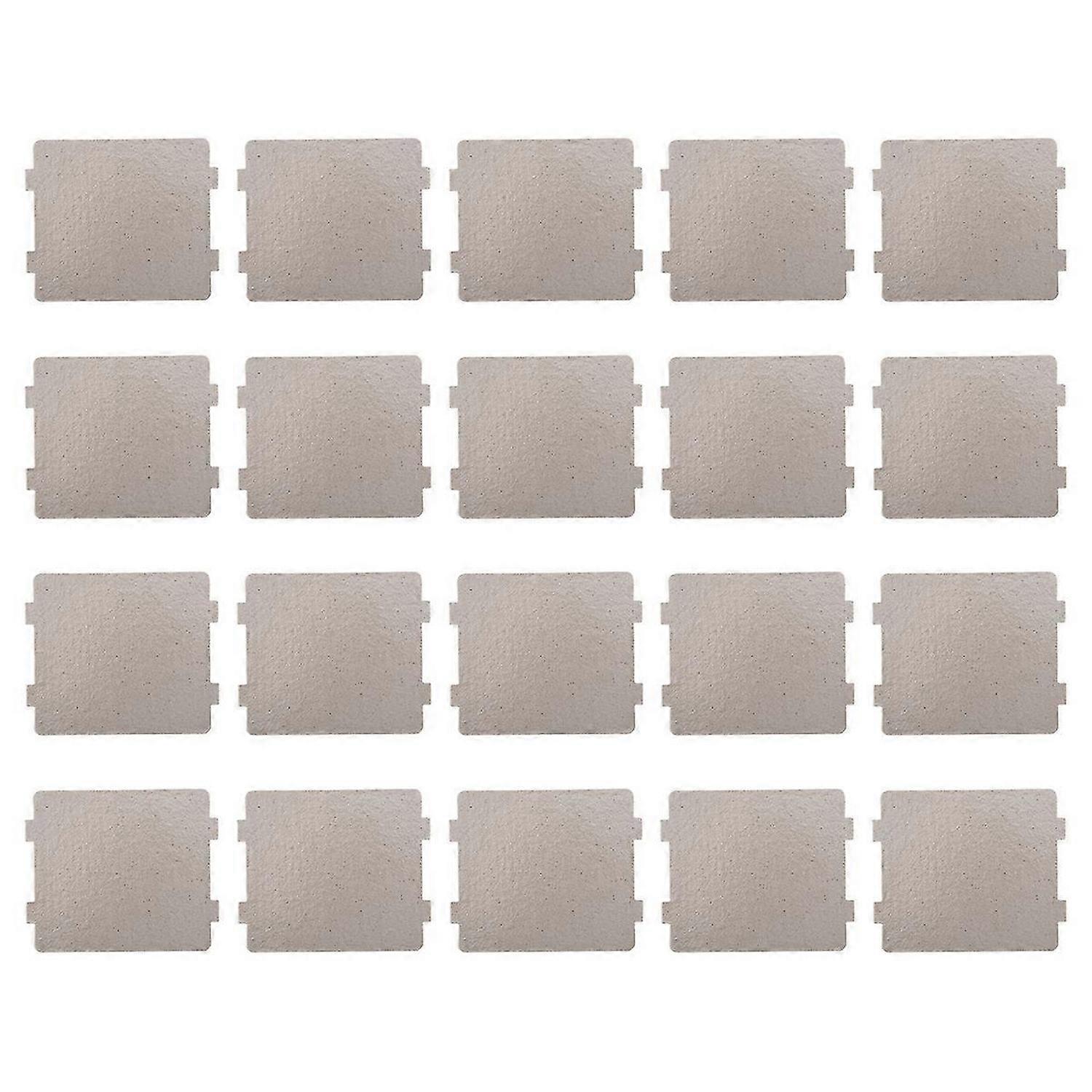 12Pcs Waveguide Cover Universal Mica Plates Sheets for Microwave Oven Repairing Replacement Part Ins