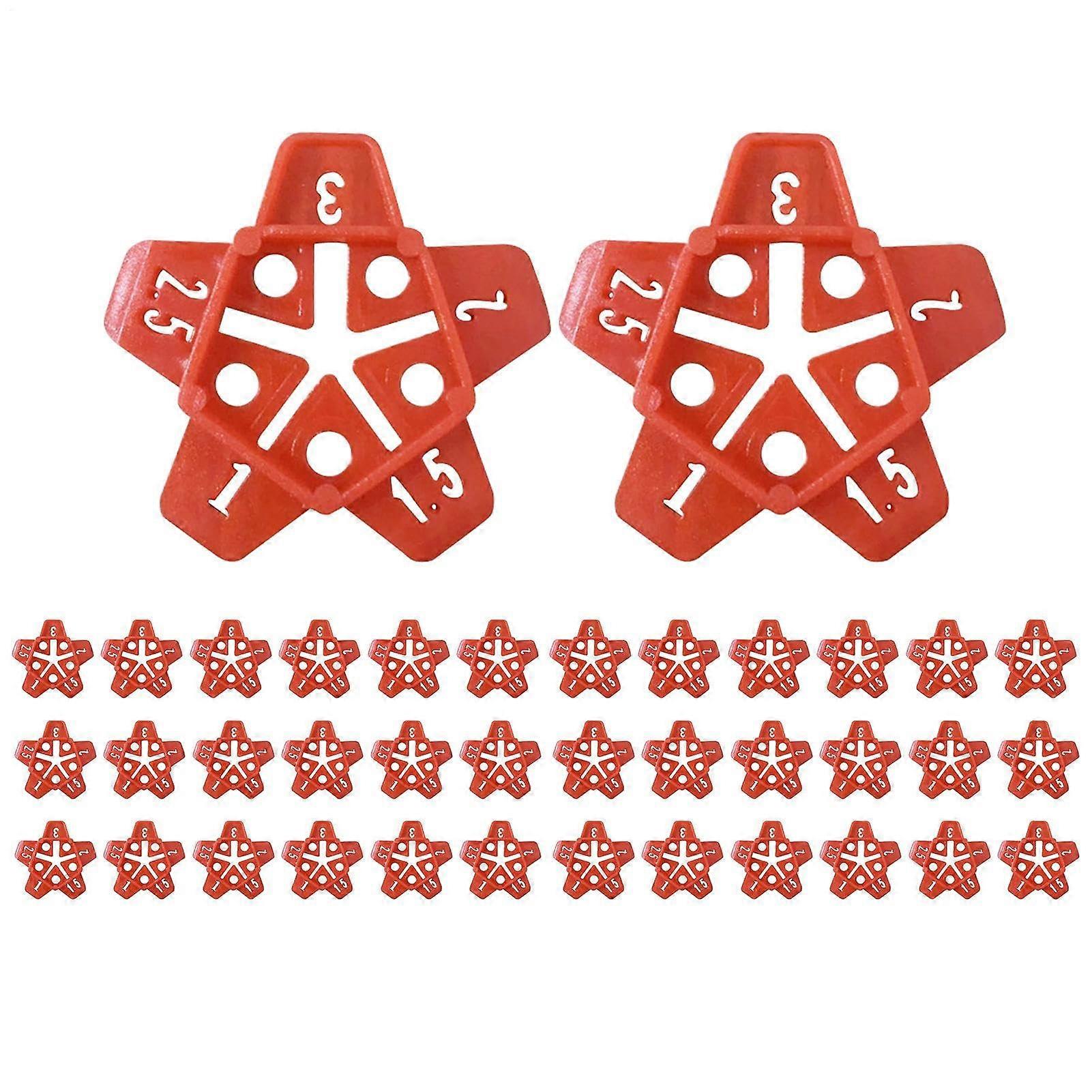 Tiles Gap Locator, 50-Piece Tile Spacers for Wall and Floor, Precision Wall Tile Gap Tools for Home Renovation