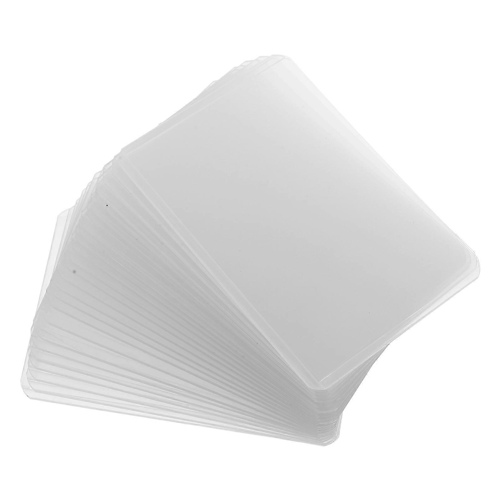 25PCS Rigid Card Protector Sleeves for Trading, Sports & Membership Cards – Compact Storage with Barrier Protection for Easy Portability