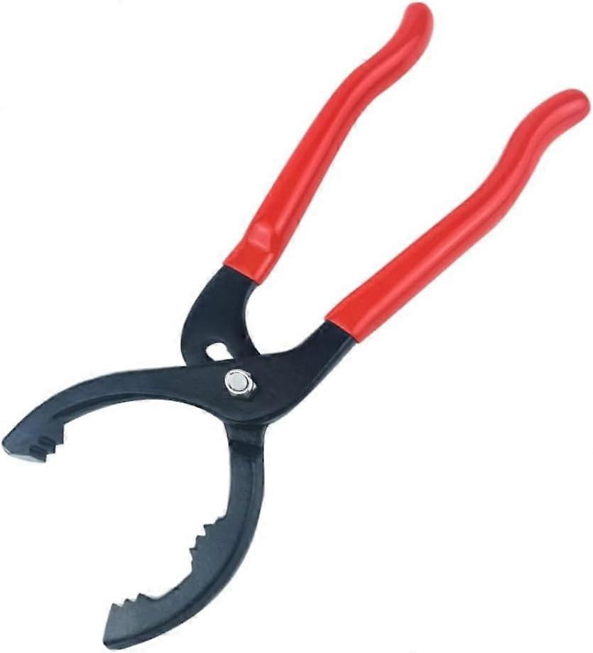 12" Adjustable Oil Filter Wrench, Universal Oil Filter Tool for Engine Filters, Lines and Fittings