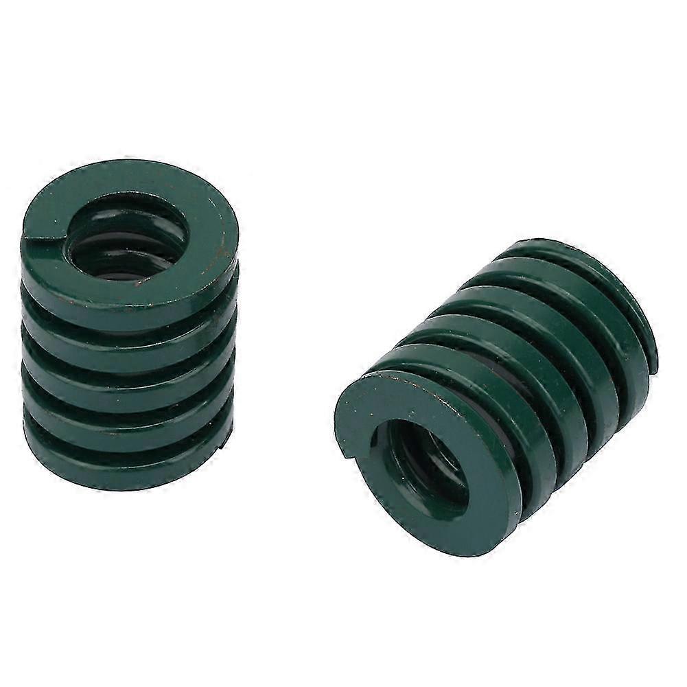 2pcs 25mm OD 12.5mm ID Heavy Load Mould Die Spring Green