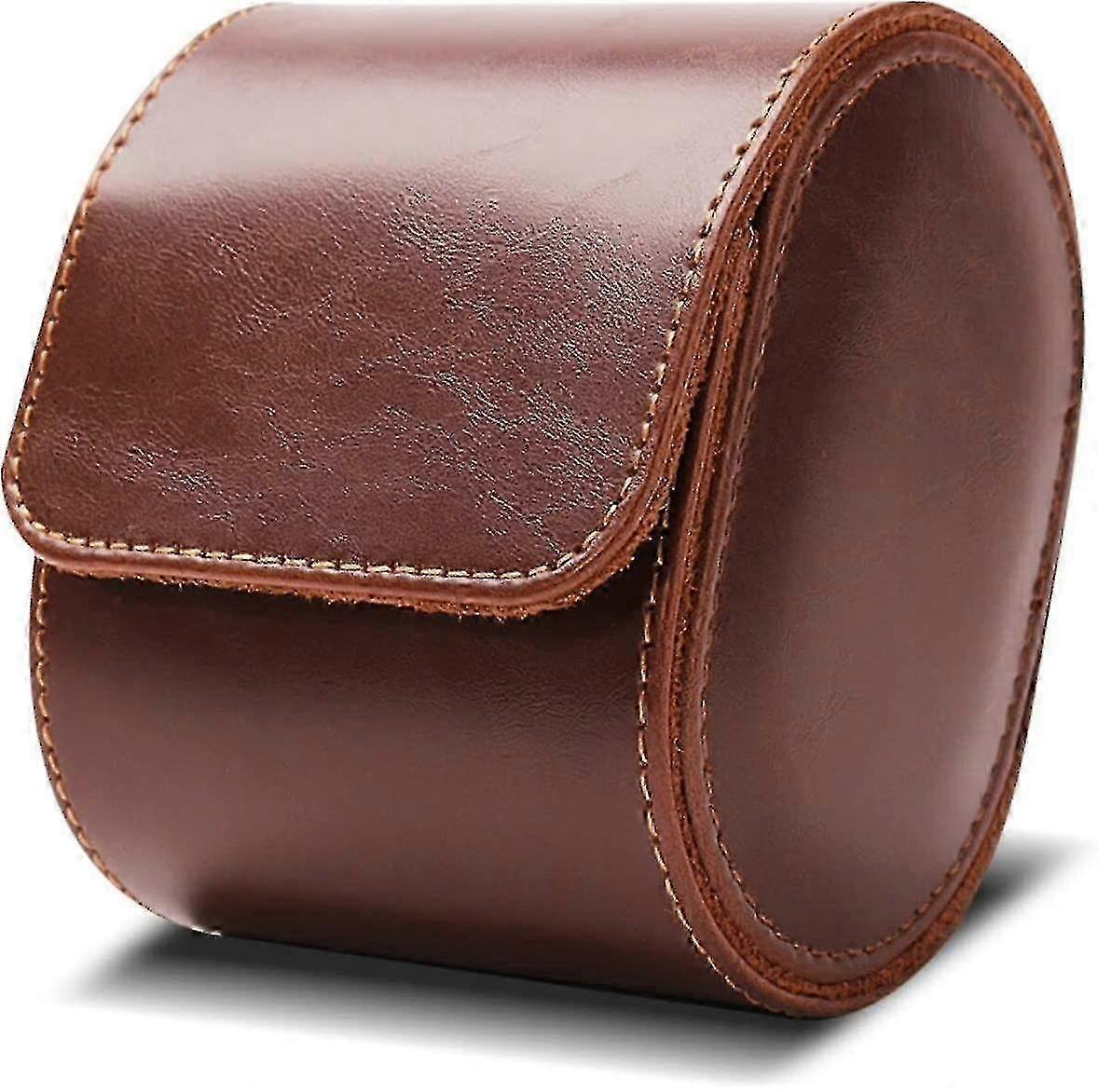 Leather Portable Watch Gift Box for Single Watch