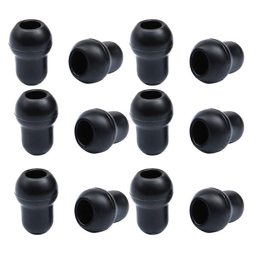12pcs Universal Stethoscope Ear Tips Replacement 2.5mm Silicone Earbuds