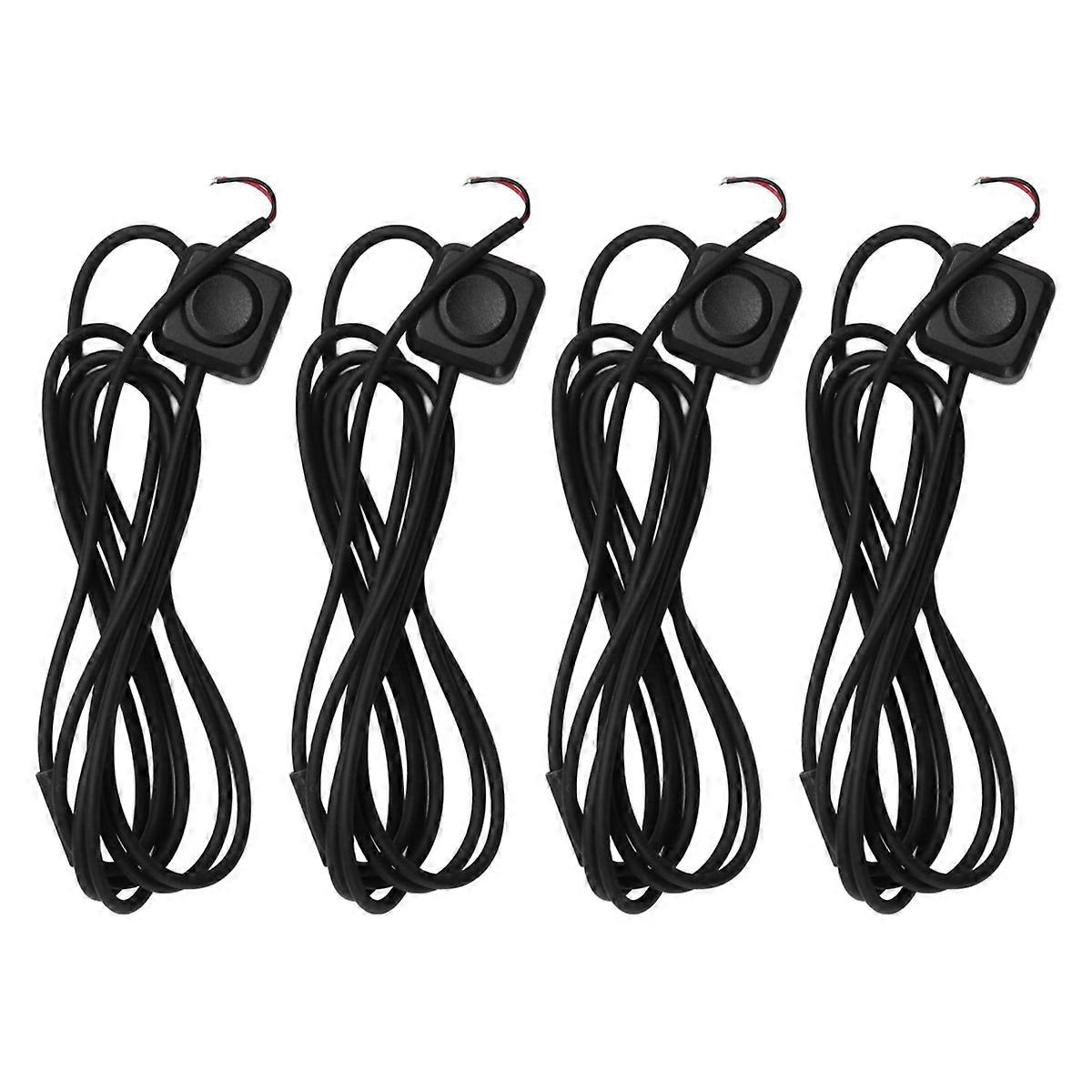 4pcs Moment Switch, Horn Buttons on/OFF, Industrial Control