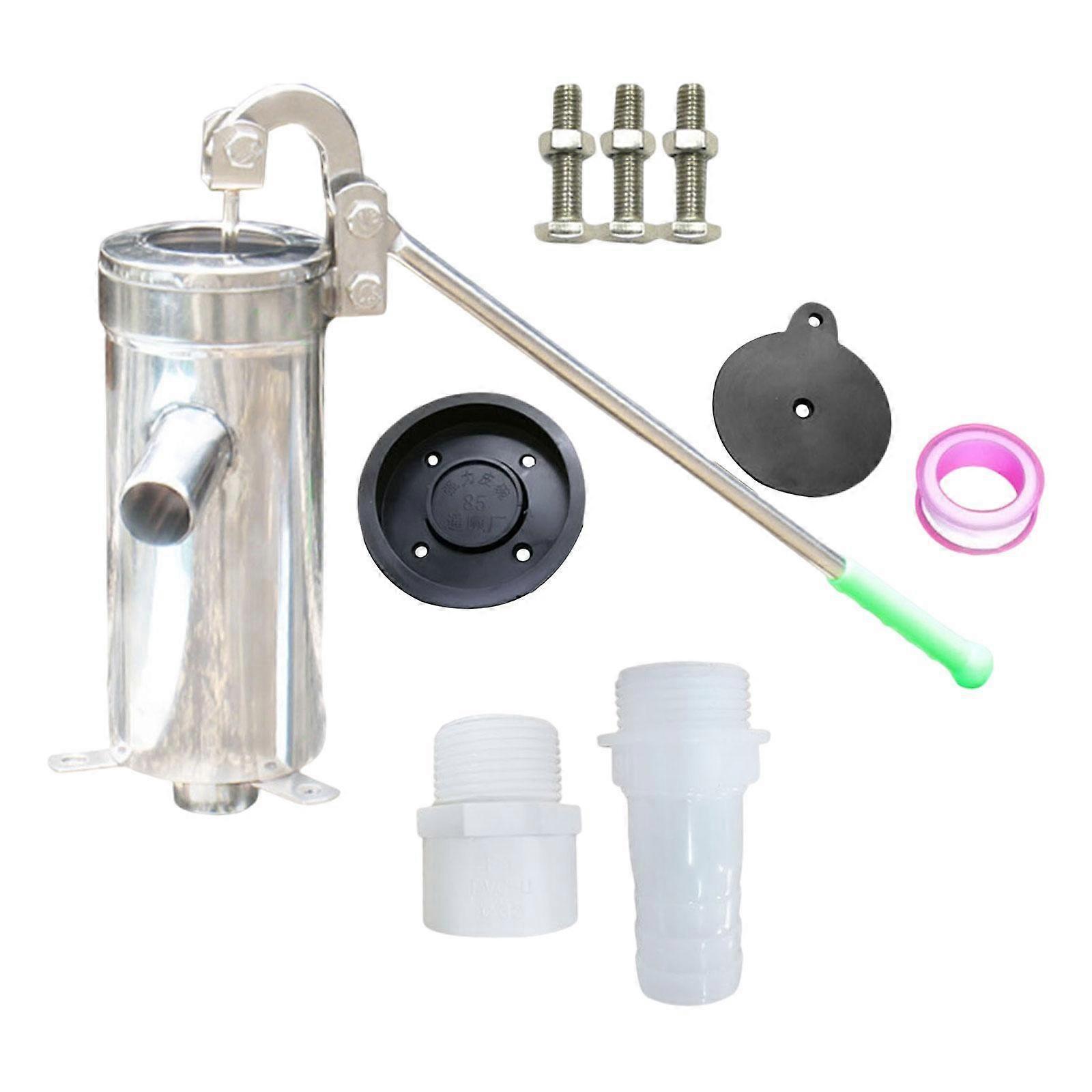 Manual Suction Pump Leakproof Thickened Pitcher Pump for Farm Home Use Yard