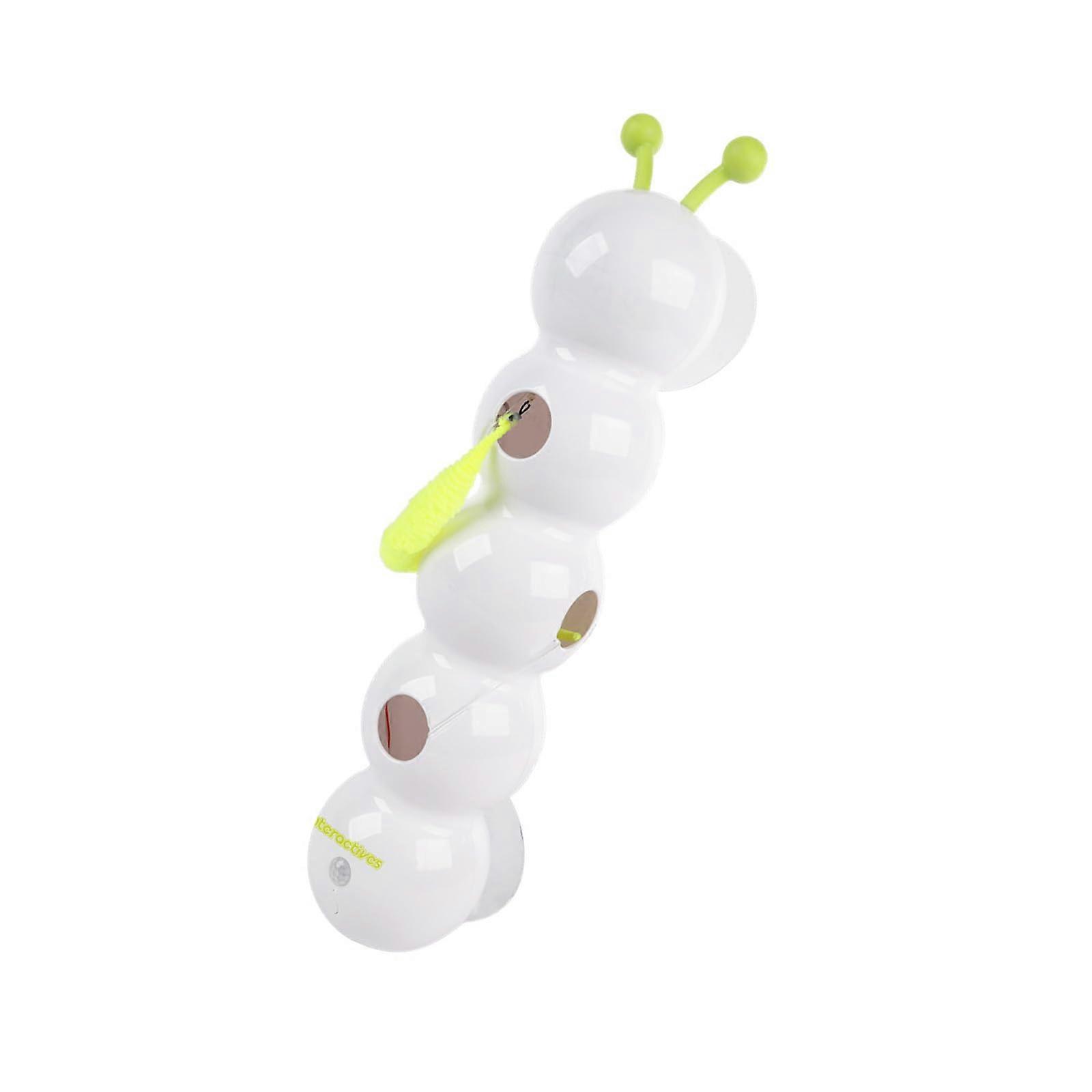 Automatic Cats Teasing Toy MotionActivated AutoSwing Tail Interactive Cat Toy Quiet Operation Indoor Use