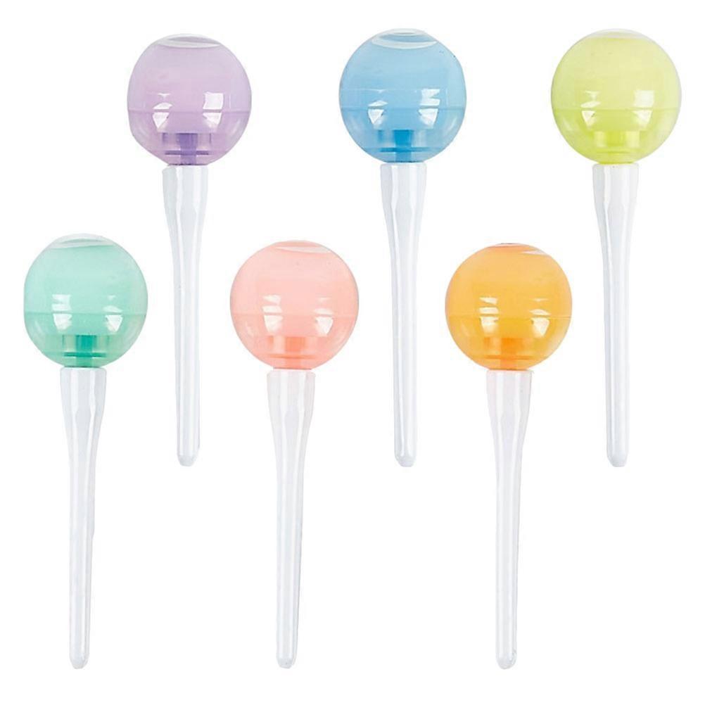 6pcs Cute Lollipop Highlighters Colored Book Markers for Note Taking School Office Journals Smooth Writing Tip