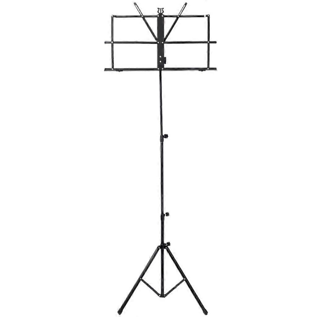 Universal Music Stand for Guitar and Violine, Small Music Stand for Guitar, Music Stand for Guzheng Violine Erhu, Sheet Music Stand, Black