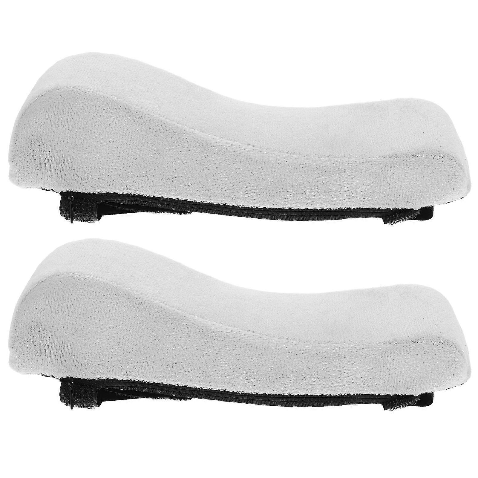 Polyester Arm Cushions Minimize Discomfort Rectangular Shape for Working Gaming Studying 25.00X7.50X6.00CM 1 Pair