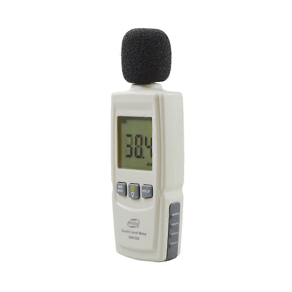 Digital Decibel Meter Sound Level Meter For Indoor Outdoor Noise Monitoring Compact Size 16x5x3.3cm Data Hold 1Set