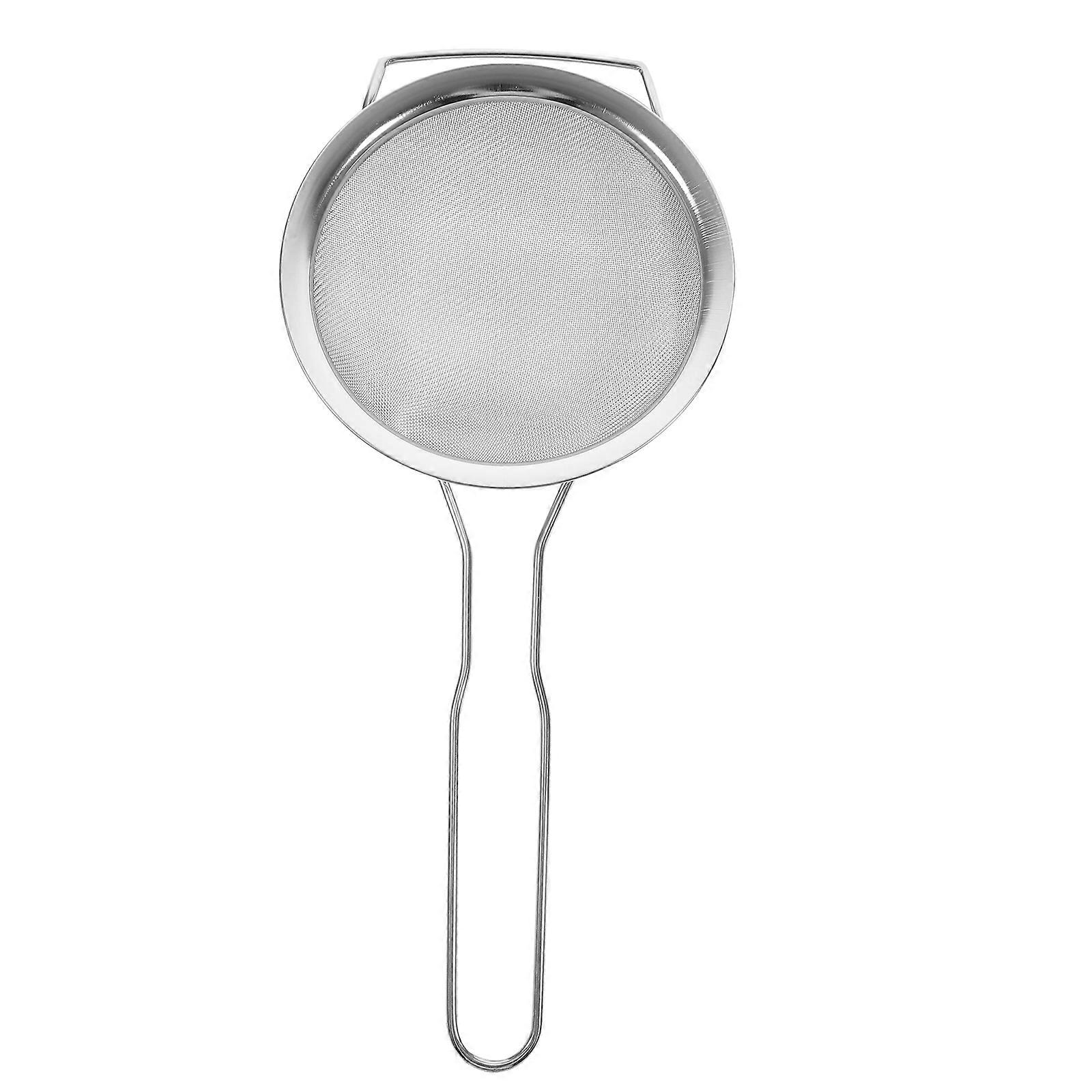 Fine Mesh Strainer Multi Function Kitchen Sieve for Filtering Soy Milk Juice and Everyday Colander Use