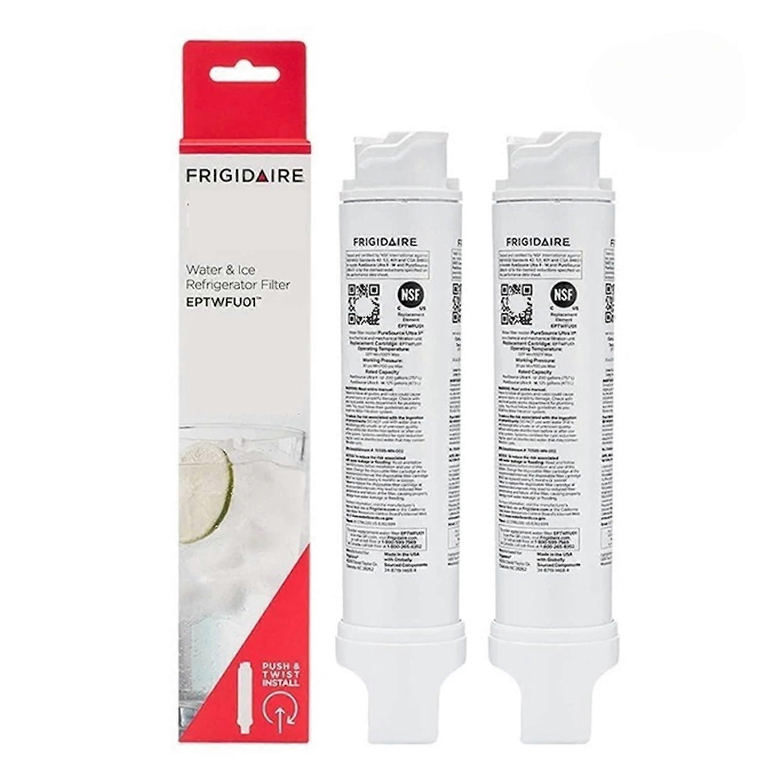 Refrigerator Water Filter Compatible With UNILUX ULX220 807946705 012505454226 OPFF2-RF300 GP006 EWF02 2-Pack