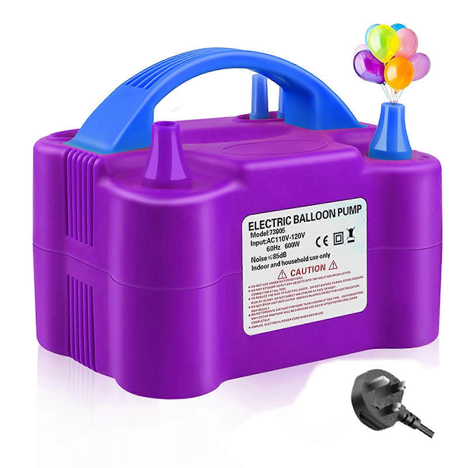 Electric Balloon Pump for Party Decorations High Voltage Dual Nozzle Airs Inflator for Balloons Inflatables