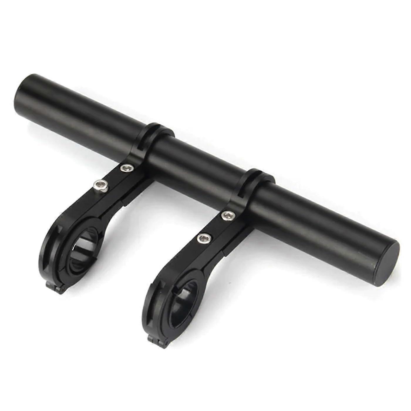 Bicycle Handlebar Extension, Aluminium Alloy, Double Clamp Base, GPS And Phone Holder, Stable Mount, Universal Fit