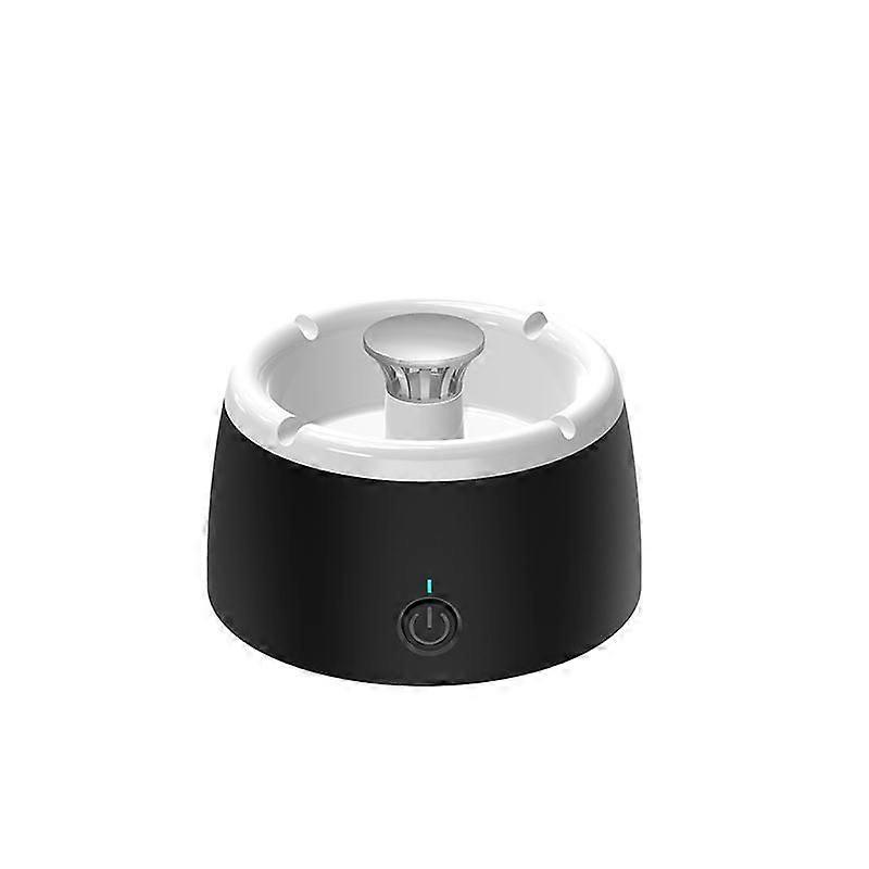 Round Smart Smokeless Plastic Ashtray Air Purifier Ashtray
