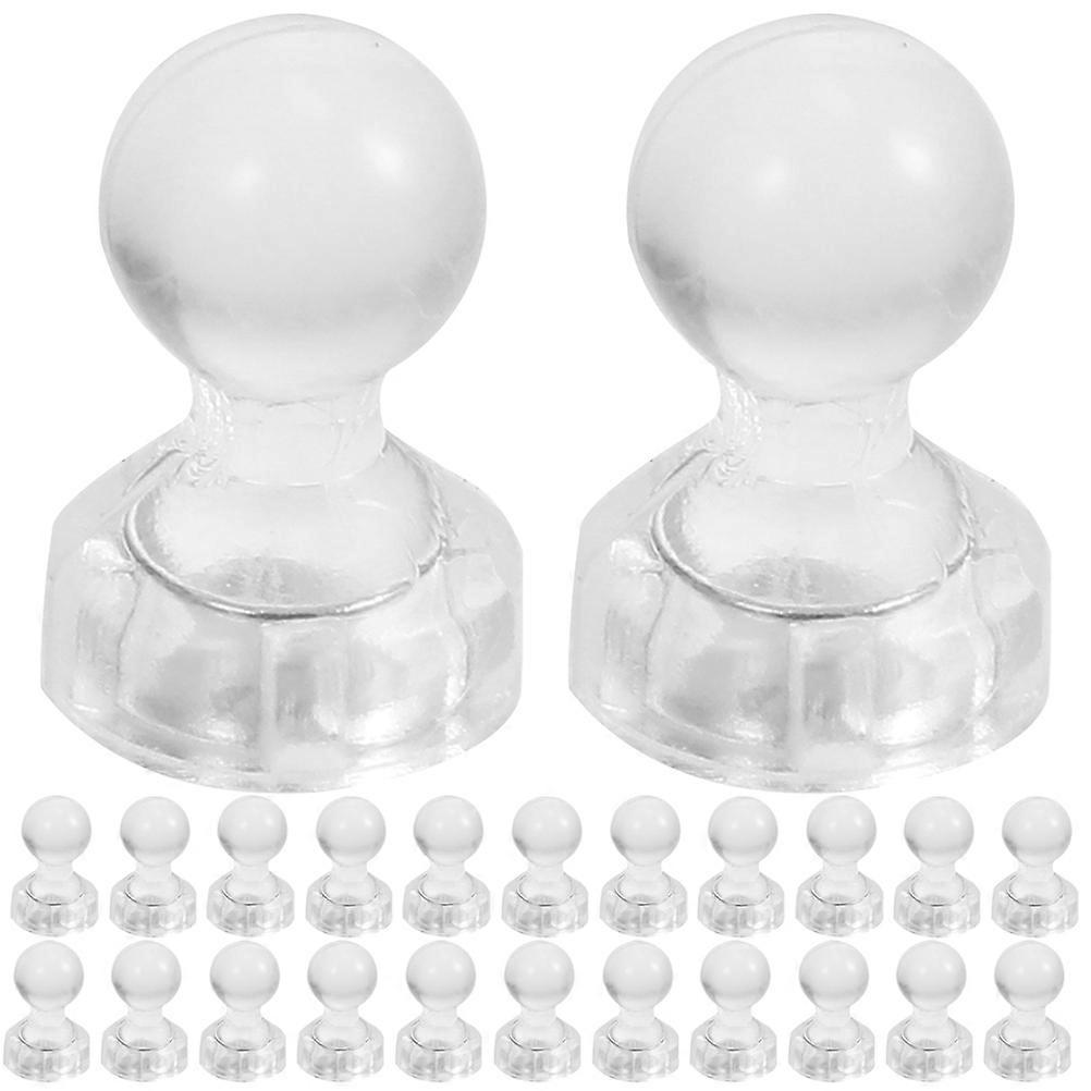 Push Pin Magnets Map Magnets Fixing Items Classroom Use 1.5X1.2CM Curved Shape 40Pcs