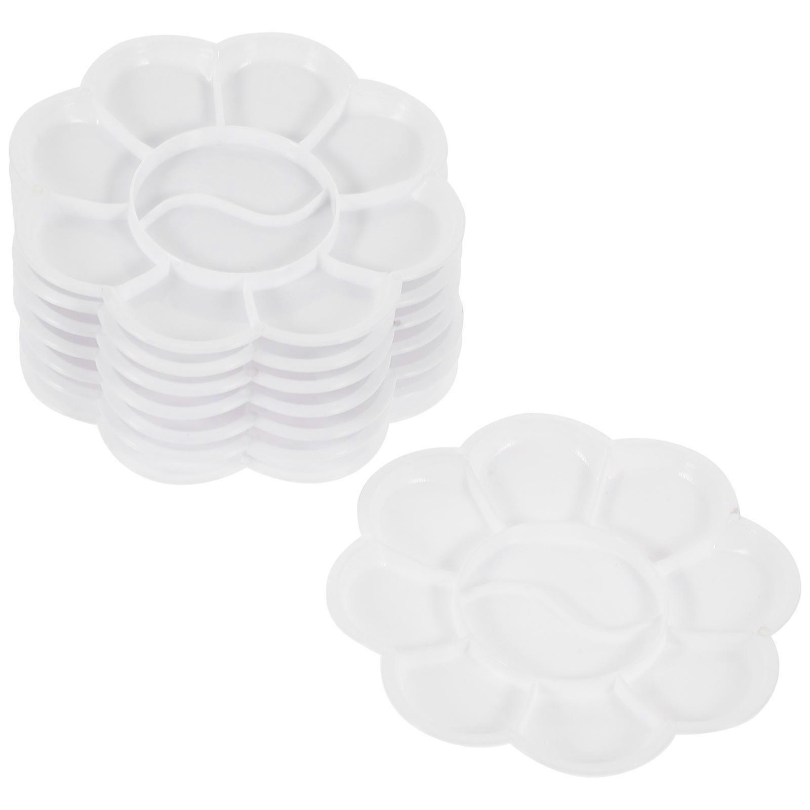 Disposable Palette Pad Single Use Makeup Mixing Palette Hobbyists Suitable for Pigment Mixing 8.00X8.00X0.50cm 20Pcs