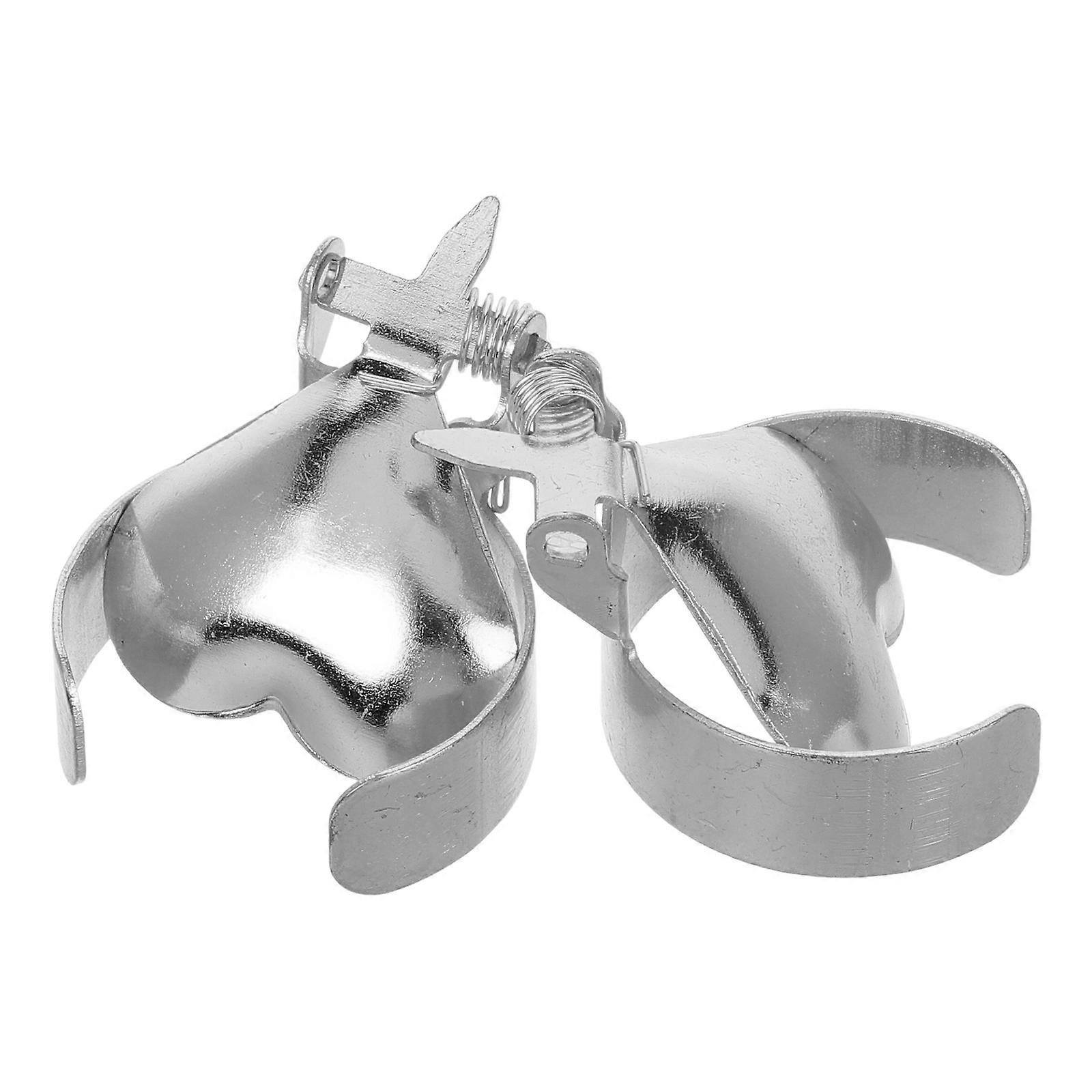 Metal Candle Snuffer with Heart Shape for Home Use Safe and Convenient Prevents Wick Smoldering Silver Color