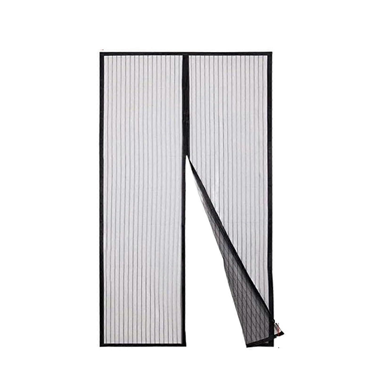 Fly Screen Door Mesh 120x210 cm, Automatic Self-Closing Door Screen, Mosquito And Sandfly Net