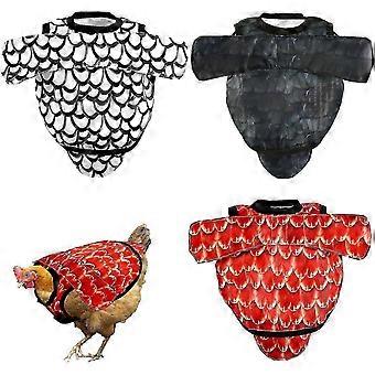 3pcs Kip Hen Paring Zadel, 3 Stijlen Kippen Schort Rugbeschermer met Verstelbare Riemen Bescherming Kippenvleugels Schorten Kleding & Vest Jas Zadel