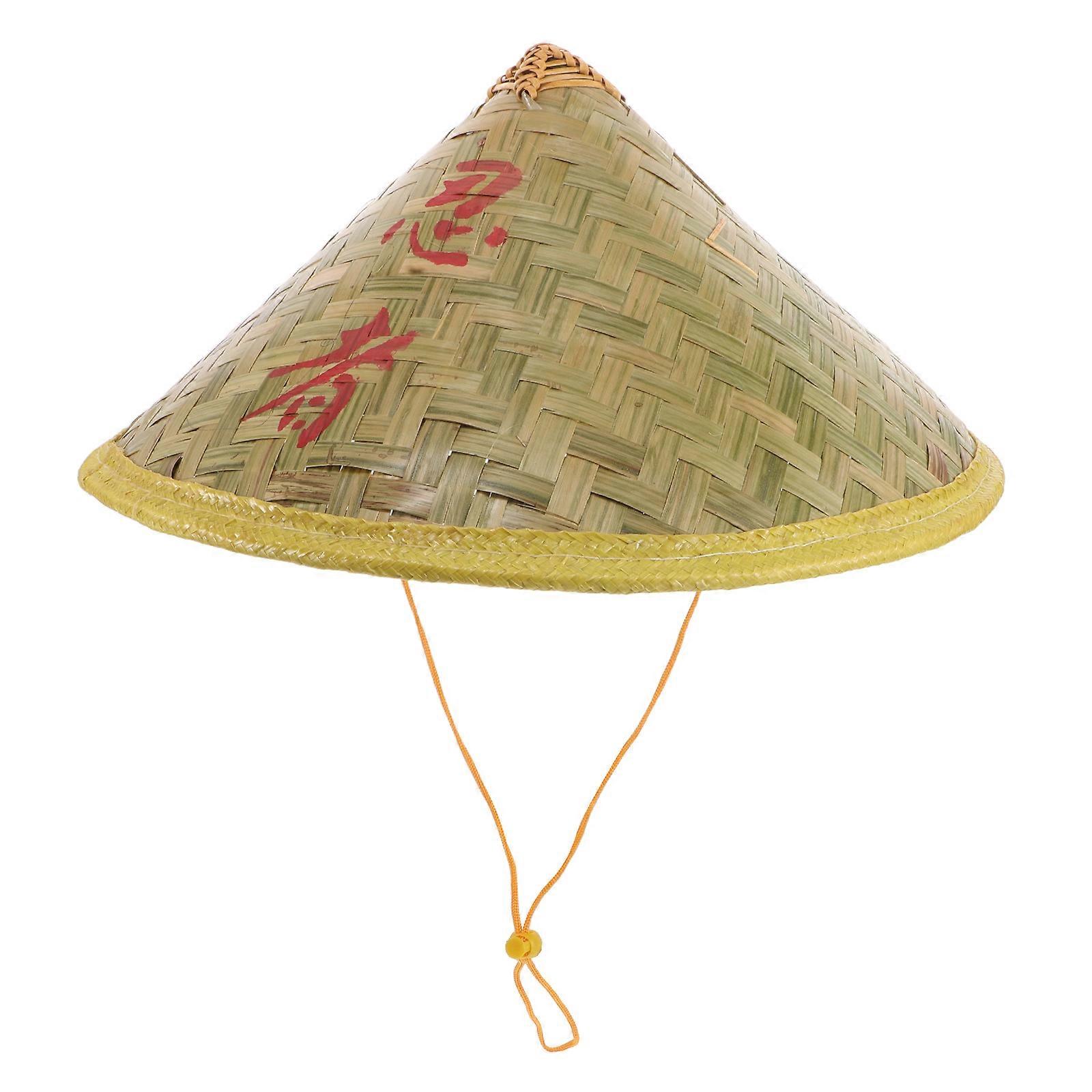 Traditional Conical Hat For Samurai Stage Performances Cosplay Accessory 1 Set