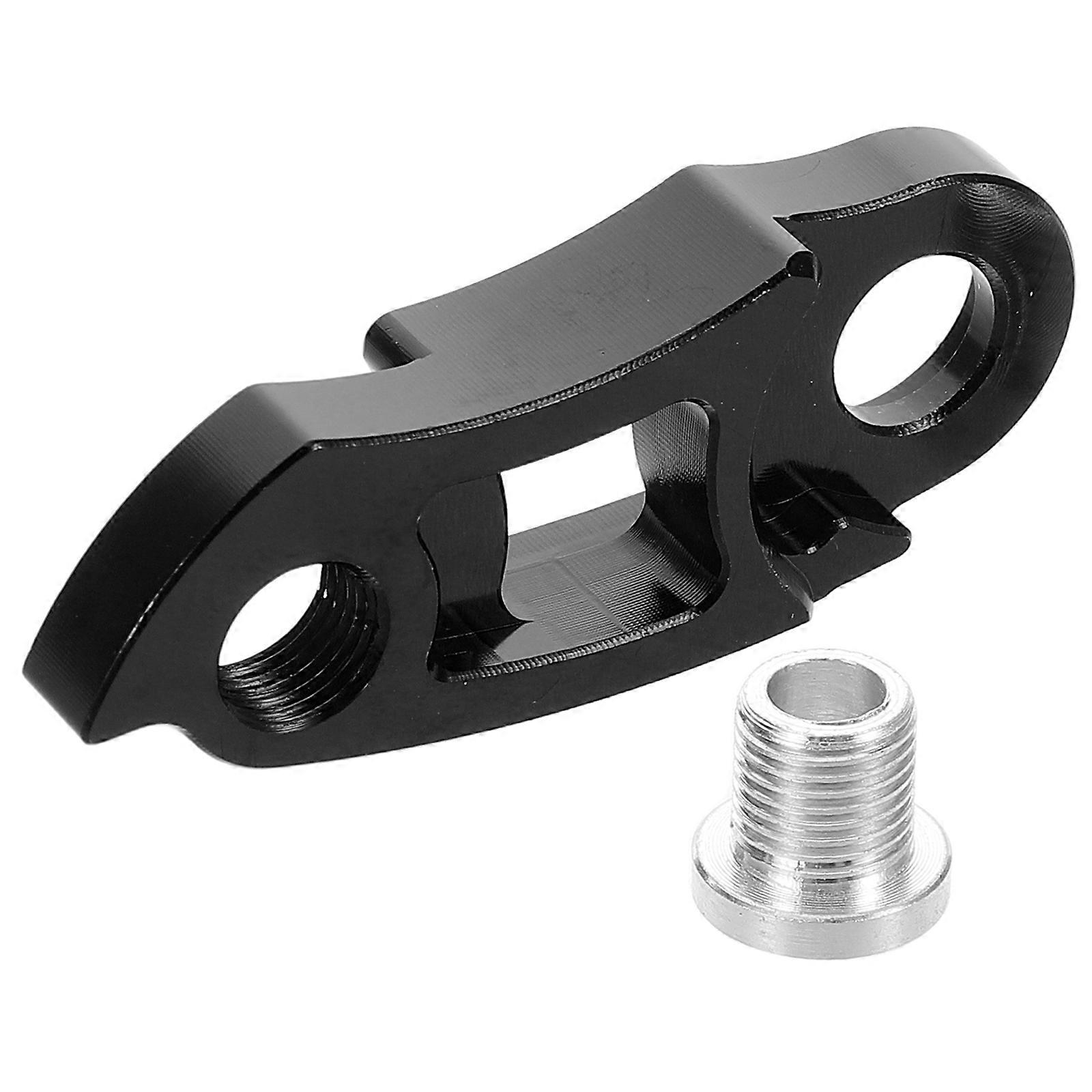 Universal Bicycle Rear Derailleur Hanger Extender for Bike Use Aluminum Alloy Black Easy Installation