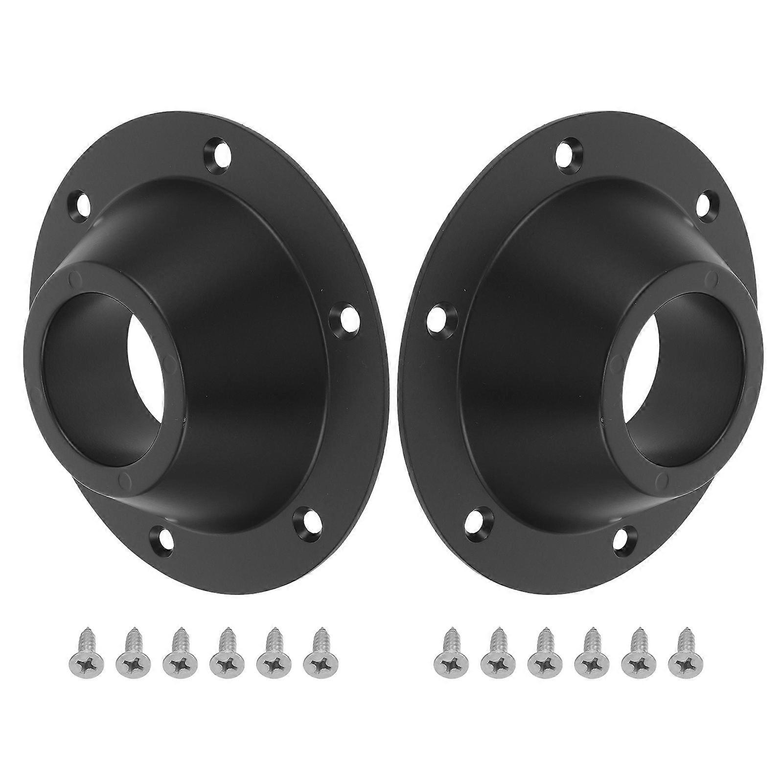 Aluminum RV Table Base Mounts for Camper Yacht Floor Pedestal Flange – Lightweight Durable Fixing Accessories with Stable Wobble Design for Secure