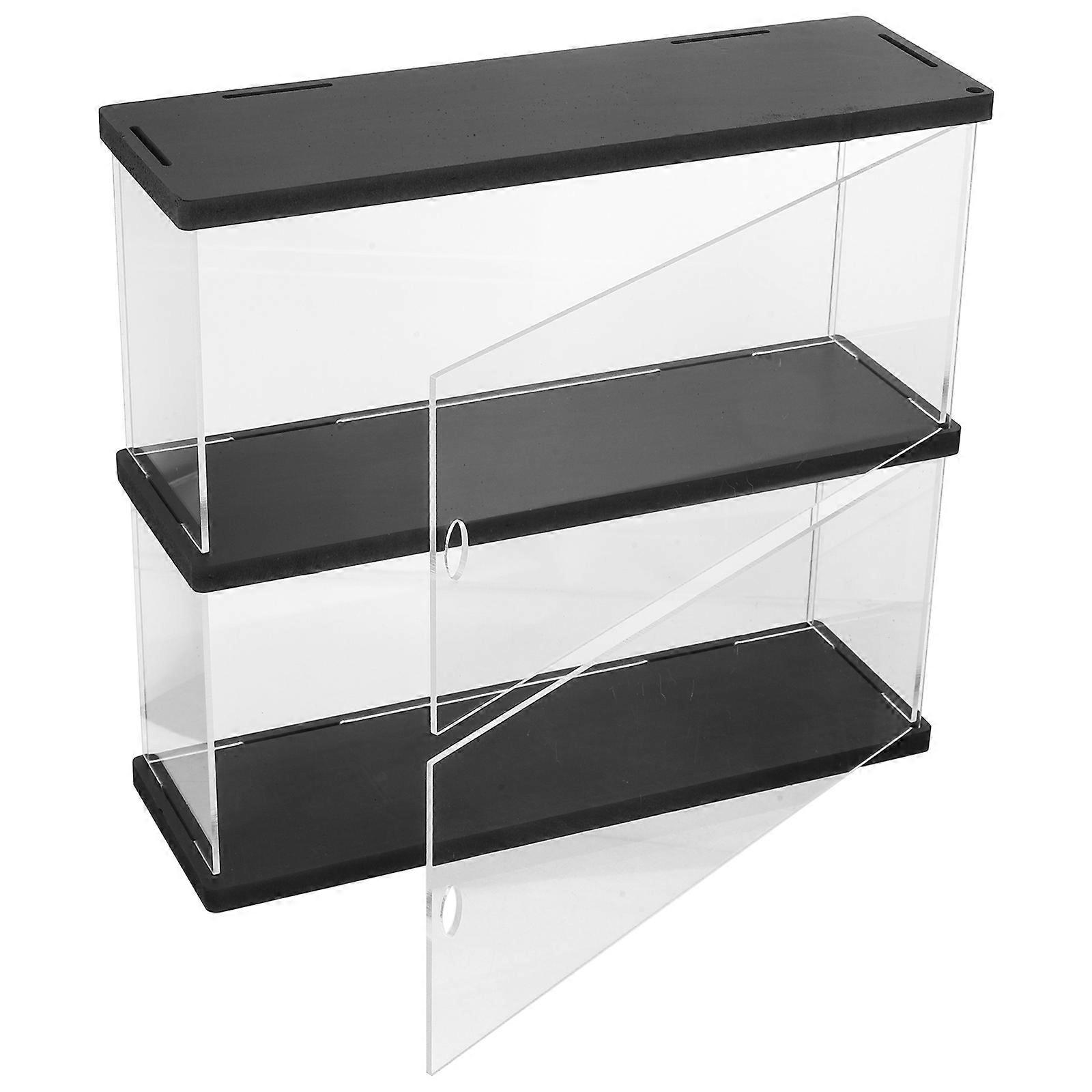 Transparent Showcase Action Figure Case For Display And Storage 30X25.6X10CM 1Pack